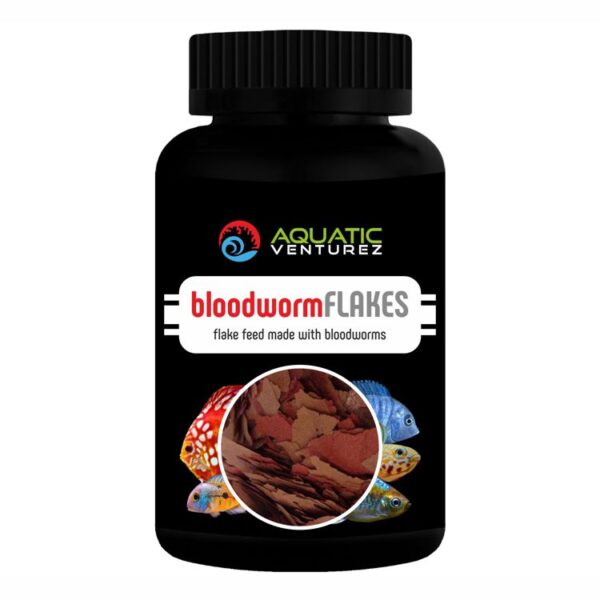 blood worms flakes
