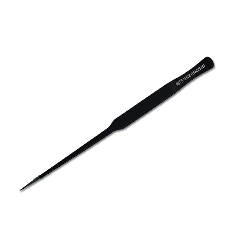 black straight tweezer