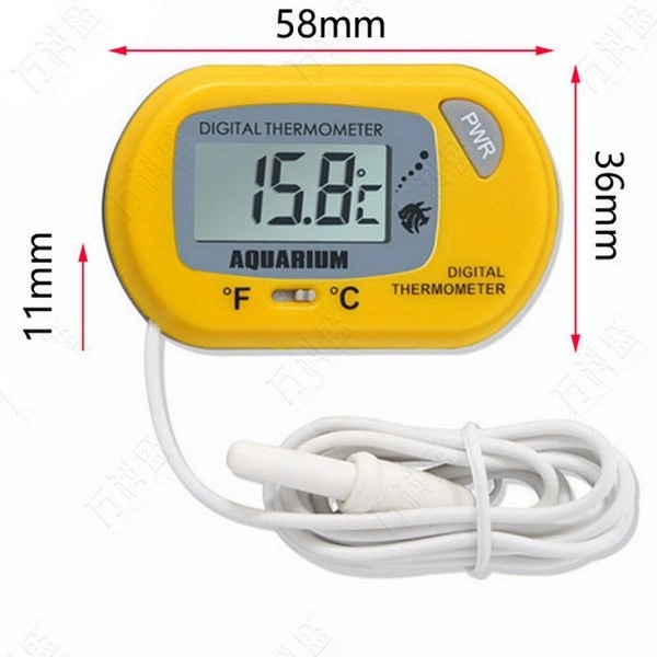 digital probe thermometer (yellow)